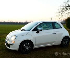 FIAT 500 BIANCO PERLA BENZINA/GPL 2012