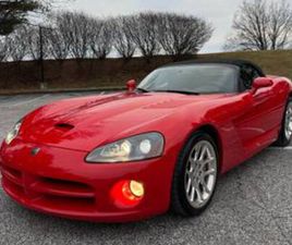 DODGE VIPER SRT 10 2003 DODGE VIPER SRT-10 CONVERTIBLE