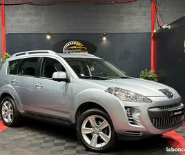 PEUGEOT 4007 / 2.2 HDI 156CH / 4X4 / 1ER MAIN / 93 913KMS / CLIM / SEMI CUIR / RADAR DE RECUL / CARNET COMPLET PEUGEOT