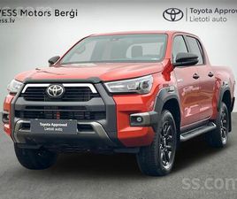 TOYOTA HILUX, CENA 54 990 €. JAUNS AUTO. RŪPNĪCAS GARANTIJA, BEZMAKSAS WESS BERĢI: AUTOMAŠĪNU. - SLUDINĀJUMI