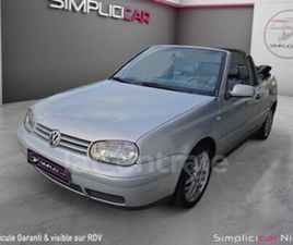 VOLKSWAGEN GOLF CABRIO IV CABRIOLET 1.6 CARAT