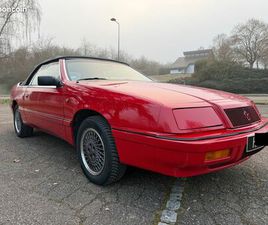 CHRYSLER LE BARON CABRIO CHRYSLER LEBARON GTC CABRIOLET ROUGE – COLLECTOR SUISSE RARE, ÉTAT IMPECCABLE