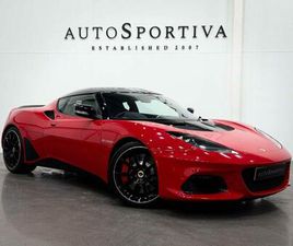 2019 LOTUS EVORA 3.5 V6 GT410 SPORT COUPE 2DR PETROL MANUAL EURO 6 (416 PS) COUPE PETROL MANUAL