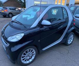2008 SMART FORTWO PASSION 2DR AUTO COUPE PETROL AUTOMATIC