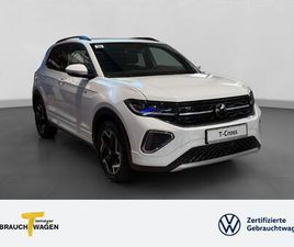 VOLKSWAGEN T-CROSS T-CROSS 1.0 TSI DSG R-LINE REAR VIEW NAVI IQ.DRIVE AHK GJR LM17