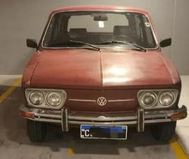 VOLKSWAGEN BRASILIA 1600 2P 1976 PLACA PRETA