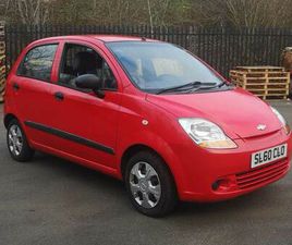 CHEVROLET MATIZ, LONG MOT, LOW MILES, LEZ FREE, LIKE CLIO, CORSA
