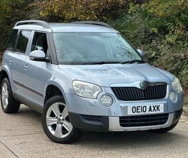 SKODA YETI 2010 SKODA YETI 1.8 TSI SE 4X4 *ULEZ COMPLIANT*