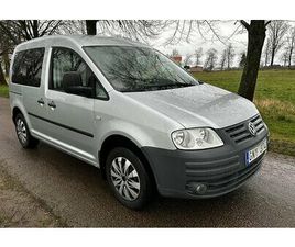 VOLKSWAGEN CADDY LIFE 5 SITS, SVENSKSÅLD, DRAG ÅRSSKATT 866
