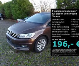 VOLKSWAGEN TOURAN 2.0 TDI DSG HIGHLINE NAVI 3-ZONEN-KLIMAAU