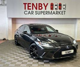 2022 LEXUS ES 300H 2.5 F-SPORT 4DR CVT SALOON PETROL/ELECTRIC AUTOMATIC