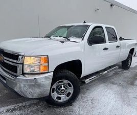 2014 CHEVROLET SILVERADO 2500HD 4WD-ARCTIC SNOW PLOW-CREW CAB-LO
