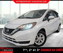 NISSAN VERSA NOTE NISSAN VERSA NOTE 2018 S CVT