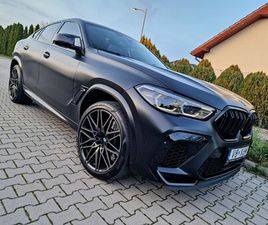BMW X6M COMPETITION 625KM SATIN BLACK, SALON PL, PIĘKNA, CESJA LEASING WROCLAW KRZYKI • OLX.PL