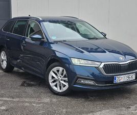 SKODA OCTAVIA WAGON ŠKODA OCTAVIA 2,0 TDI - 150 KS - DSG ● STYLE ● 2022. ● REG. 12/2026., 2022 GOD.
