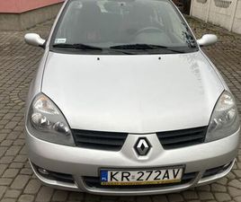 RENAULT THALIA 2006 PIERWSZY WLAŚCICIEL MALY PRZEBIEG KRAKÓW NOWA HUTA • OLX.PL