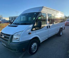 2009 FORD TRANSIT HIGH ROOF 17 SEATER TREND TDCI 115PS CHEAP MINIBUS WILL HAVE FULL MOT MINIBUS ...