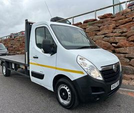 2013 VAUXHALL MOVANO 2.3 CDTI FLATBED TRUCK COMPANY OWNED SUPERB DRIVE NO VAT FLATBED DIESEL MANUAL