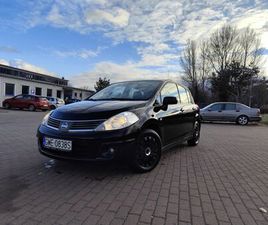 NISSAN TIIDA 1.8 BENZYNA GAZ REDA • OLX.PL