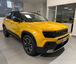 JEEP AVENGER JEEP AVENGER AVENGER 1.2 TURBO 100 CV MHEV SUMMIT