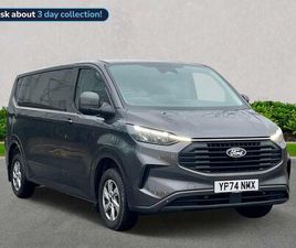 FORD TRANSIT CUSTOM TRANSIT CUSTOM V710 LIMITED VAN 300 L2 2.0L ECOBLUE 136PS FWD 6 SPEED MANUAL