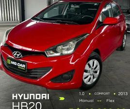 HYUNDAI HB20 HYUNDAI HB20 COMF./C.PLUS/C.STYLE 1.0 FLEX 12V 2013