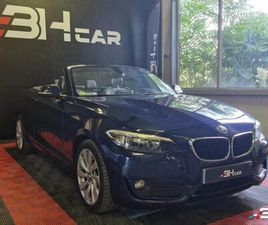 BMW SERIE 2 CABRIOLET 220 BMW SÉRIE 2 CABRIOLET 2.0 220 D 190 LOUNGE