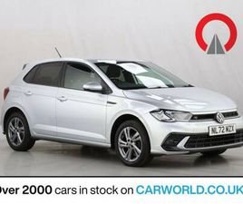 2022 VOLKSWAGEN POLO 1.0 TSI R-LINE HATCHBACK 5DR PETROL MANUAL EURO 6 (START/STOP) (95 PS) HATCHBACK PE...