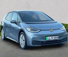 VOLKSWAGEN ID.3 VOLKSWAGEN ID.3 - 150KW FAMILY PRO PERFORMANCE 58KWH 5DR AUTO