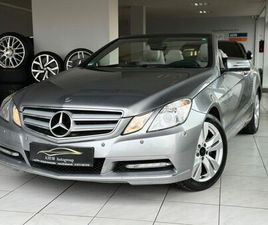 MERCEDES CLASSE E CABRIO E 250 MERCEDES-BENZ E 250 CABRIO CGI BE/LEDER/NAVI/STEUERKETTE NEU!/