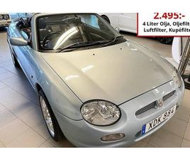 MG MGF MG F F 1.8 MPI CAB HÖGERSTYRD