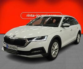 SKODA OCTAVIA COMBI 2.0 TSI 190 4X4 SCOUT DSG AUTOM. - 1-OM. SUOMI-AUTO | POLTTOAINETOIMINEN LISÄLÄMMITIN KAUKOSÄÄDÖLLÄ | DIGIMITTARISTO | ANDROID AUTO & APPLE 