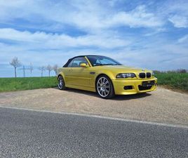BMW E46 M3 CABRIO PHÖNIXGELB SCHALTER DEUT...