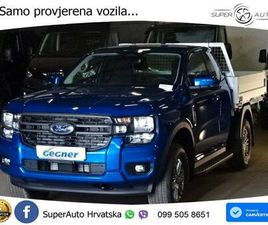 FORD RANGER 2.0 XLT EXTRAKAB 4X4 170 KS, KIPER+KUKA+ACC+KAM+NAVI, 2024 GOD.