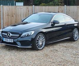 2016 MERCEDES-BENZ C CLASS 2.0 C200 AMG LINE COUPE 2DR PETROL MANUAL EURO 6 (START/STOP) (184 PS) COUPE ...