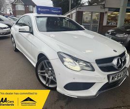 MERCEDES CLASSE E COUPE E 220 2.1 E220D BLUETEC AMG LINE G-TRONIC+ EURO 6 (START/STOP) 2DR