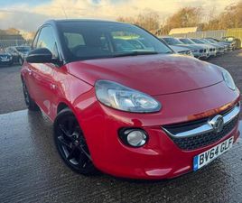 2014 VAUXHALL ADAM 1.2I JAM 3DR HATCHBACK PETROL MANUAL