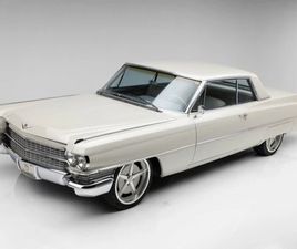 CADILLAC DEVILLE COUPE 1963 CADILLAC COUPE