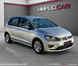 VOLKSWAGEN GOLF SPORTSVAN 1.6 TDI 110 BLUEMOTION CONFORTLINE DSG7 SIÈGES CHAUFFANTS RÉGULATEUR GARANTIE 12 MOIS