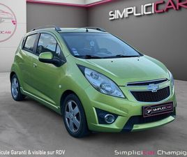 CHEVROLET SPARK 1.2 16V - 81CH - GARANTIE 12MOIS - CLIMATISATION - PRISE USB - DOSSIER D'ENTRETIENS - MOTEUR A CHAINE