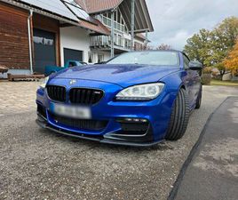 BMW 650I F12 CABRIO BLAU