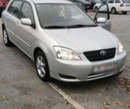 TOYOTA TOYOTA COTOLLA 1.6I