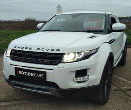2011 LAND ROVER RANGE ROVER EVOQUE 2.2 SD4 PRESTIGE 3DR AUTO [LUX PACK] COUPE DIESEL AUTOMATIC