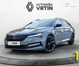 SKODA SUPERB WAGON ŠKODA SUPERB 2.0 TDI SPORTLINE COMBI DSG Z ENOLETNIM JAMSTVOM
