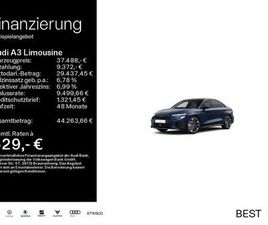 AUDI A3 LIMOUSINE S LINE 40 TFSI QU. KAMERA*LED*PANO*