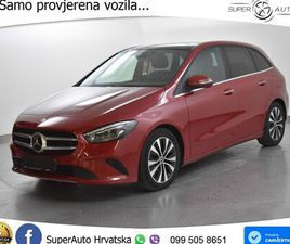 MERCEDES B 220D 4M AUT. STYLE 190 KS, ACC+LED+KAM+GR SJED+VIRT+PANO, 2020 GOD.