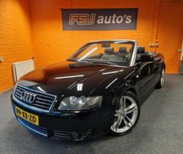AUDI A4 CABRIOLET AUDI A4 CABRIOLET 2.4 V6 / EXCLUSIVE / LEDER / 18 INCH / ZE — AUDI — MARKTPLAATS