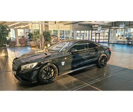 MERCEDES CLASSE S COUPE S63 MERCEDES-BENZ S 63 AMG S 63 MERCEDES-AMG 4MATIC COUPÉ AMG