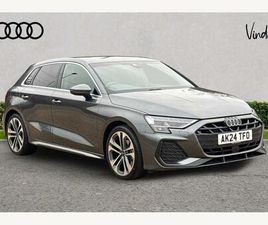 AUDI A3 SPORTBACK 35 TFSI 1.5 TFSI 35 S LINE SPORTBACK S TRONIC EURO 6 (START/STOP) 5DR