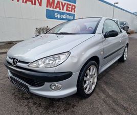 PEUGEOT 206 CC PLATINUM,LEDER,KLIMA,ALU,TÜV 06/2026